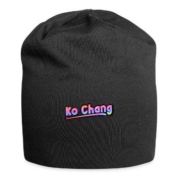 Vintage Thailand Urlaubsreise Asien Thai Ko Chang - Jersey-Beanie - Schwarz - Vorne