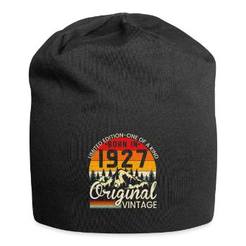 Einzigartig in seiner Art geboren 1927 Original Jahrgang - Jersey-Beanie - Schwarz - Vorne