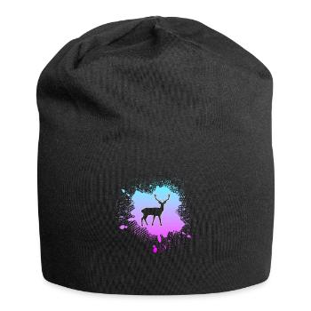 Deer - Jersey Beanie - black - Front
