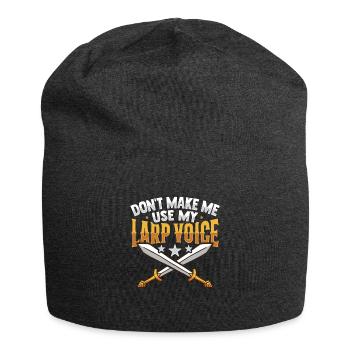 LARP RPG Roleplayers - Jersey Beanie - charcoal grey - Front