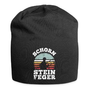 Schorn Stein Feger- Schornsteinfeger Beruf Kaminke - Jersey-Beanie - Schwarz - Vorne