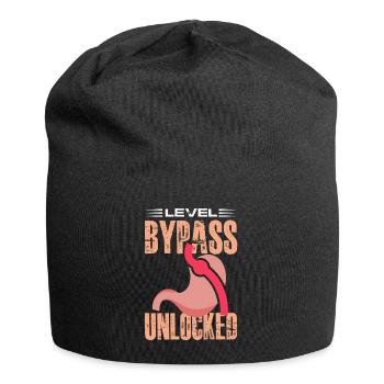 level bypass unlocked Design for a bypass surgery - Jersey Beanie - black - Front