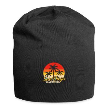 San Diego - Jersey-Beanie - Schwarz - Vorne