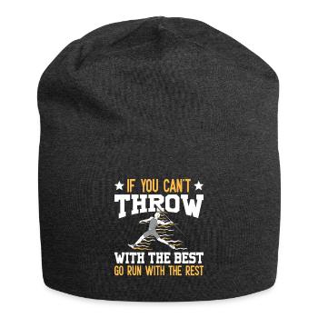 Javelin throw extensor athletics Javelin thrower - Jersey Beanie - charcoal grey - Front