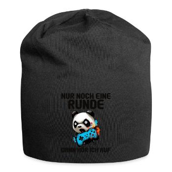 Nur noch eine Runde dann hör ich auf Kinder Gaming - Jersey-Beanie - Schwarz - Vorne