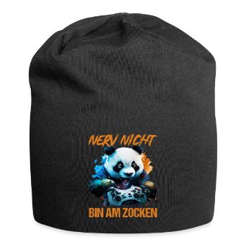 Nur noch eine Runde dann hör ich auf Kinder Gaming - Jersey-Beanie - Schwarz - Vorne
