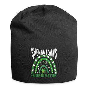 Shenanigans Coordinator Shamrock Saint Patricks - Jersey-Beanie - Schwarz - Vorne