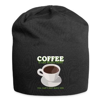 Coffee Coffee Drinker Coffee Lovers Gift - Jersey Beanie - black - Front