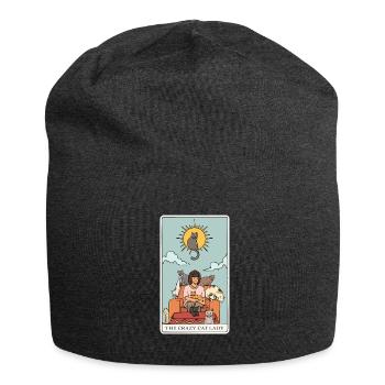 Female Empowerment Feminsim-Tarot-Karte für einen - Jersey-Beanie - Anthrazit - Vorne