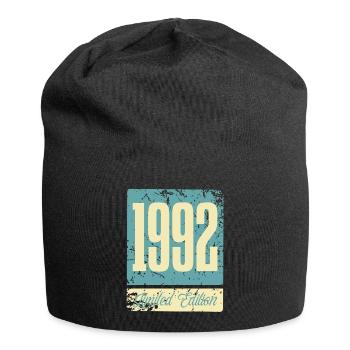 1992 Anniversaire de naissance Année de naissance - Bonnet en jersey - noir - Devant