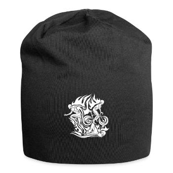 Triathlète Course à pied Natation Vélo Cyclisme - Bonnet en jersey - noir - Devant