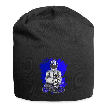 Motorcycle Lifestyle / Motorcycle / Motorcycle biker - Jersey Beanie - black - Front
