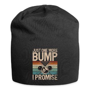 Billard Lustiger Spruch & Herren Snooker Design - Jersey-Beanie - Schwarz - Vorne