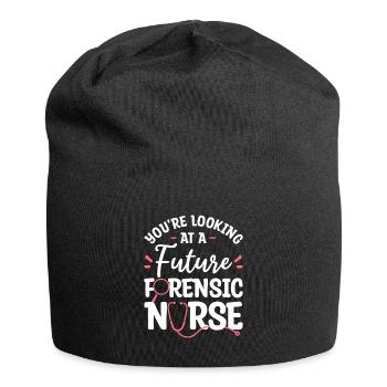 You're Looking At A Future Forensic Nurse RN - Bonnet en jersey - noir - Devant