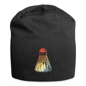 Badminton Birdie - Jersey Beanie - black - Front