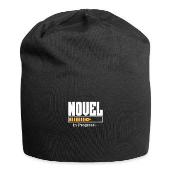 Author - Jersey Beanie - black - Front