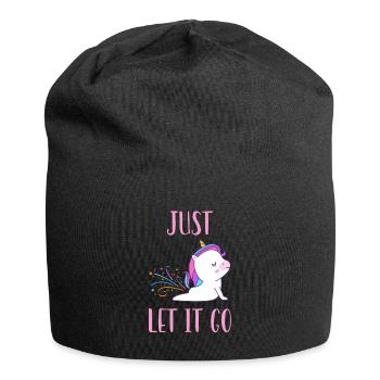 Yoga Unicorn vient de laisser tomber - Bonnet en jersey - noir - Devant