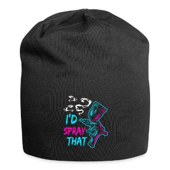 Auto Body Painter Auto Maler Sprayer - Jersey Beanie - black - Front