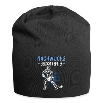 Nachwuchs Eishockey Spieler Hockey junge - Jersey-Beanie - Schwarz - Vorne