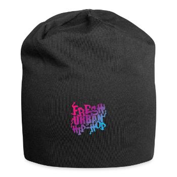 Fresh Urban Hip Hop Music Genre Rap - Jersey Beanie - black - Front