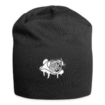 Français corniste Français corniste Français corniste - Bonnet en jersey - noir - Devant