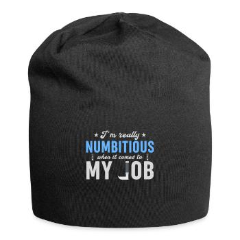 Anesthesia Technician - Funny Anesthesia - Jersey Beanie - black - Front