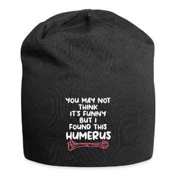 You May Not Think It's Funny But I Found This - Bonnet en jersey - noir - Devant