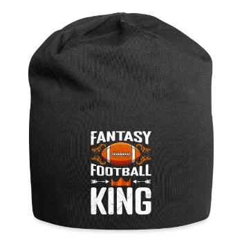 Fantasy Football King Football Fan - Jersey Beanie - black - Front
