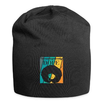 Entschuldigungslos Strong Queen Woman - Jersey-Beanie - Schwarz - Vorne