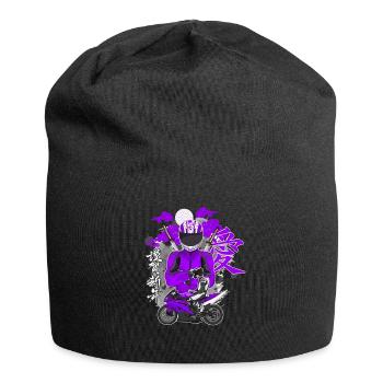 Motorcycle Lifestyle / Motorcycle / Motorcycle biker - Jersey Beanie - black - Front