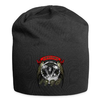 Awesome since 1998, Biker Geburtstag - Jersey-Beanie - Schwarz - Vorne