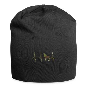 Kojotenjagd - Jersey-Beanie - Schwarz - Vorne