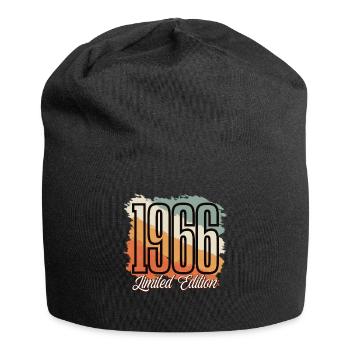 1966 Année de naissance Anniversaire Année de construction Vintage Rétro - Bonnet en jersey - noir - Devant