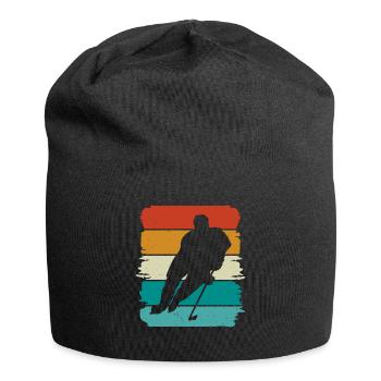 Eishockey - Jersey-Beanie - Schwarz - Vorne