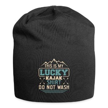 This is my lucky kayak that - Jersey Beanie - black - Front