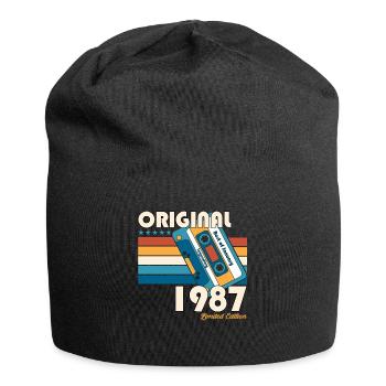 Janvier Né 1987 36ème anniversaire Cadeau 80s - Bonnet en jersey - noir - Devant