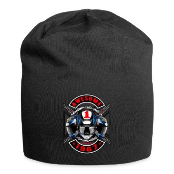 Awesome since 1967, Biker Geburtstag - Jersey-Beanie - Schwarz - Vorne