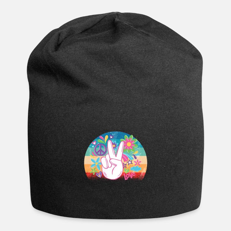 Hippy - Jersey Beanie - black