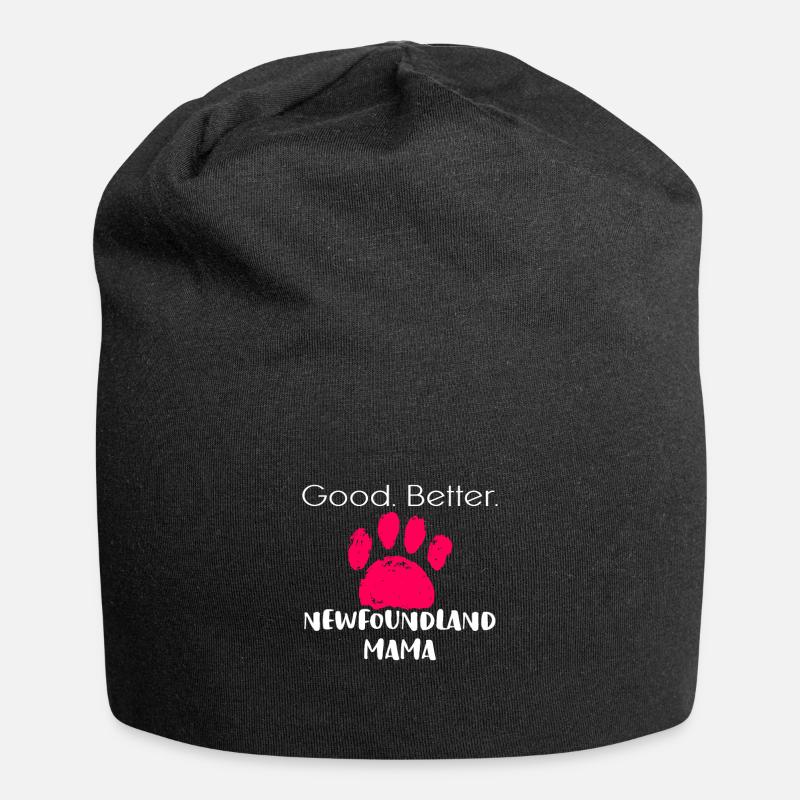 Terre-Neuve - Bonnet en jersey - noir