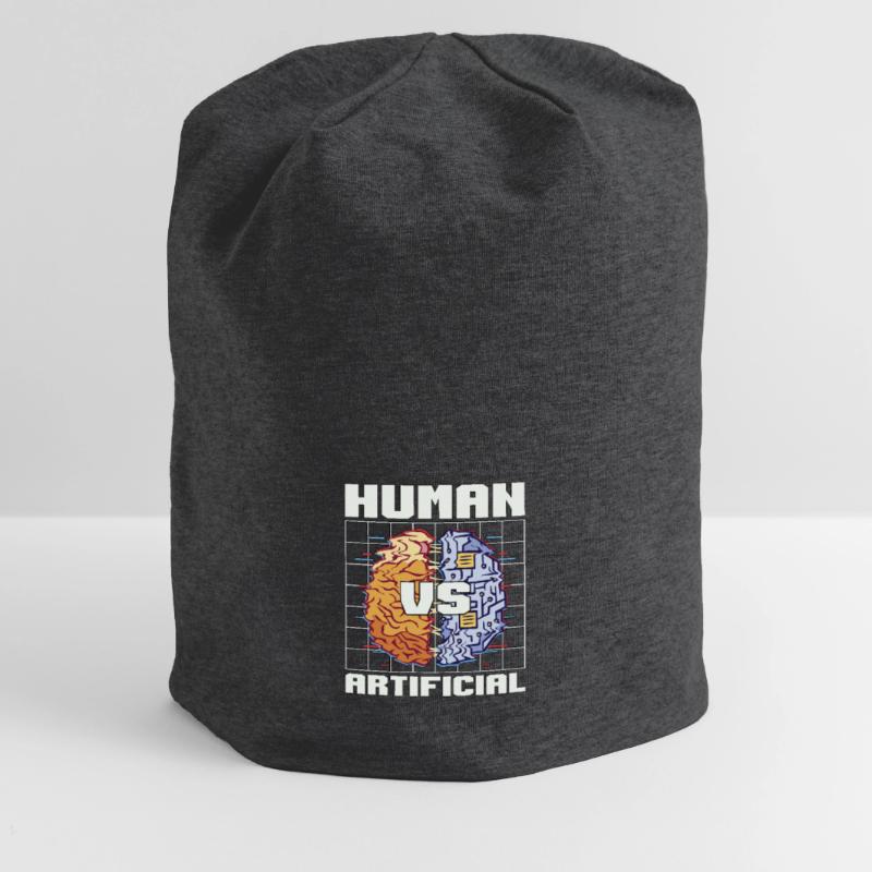 Artificial Intelligence Human VS Engineer Robotics Jersey-Beanie