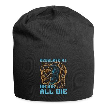 Artificial Intelligence Regulate A.I Or Programmer - Jersey-Beanie - Schwarz - Vorne