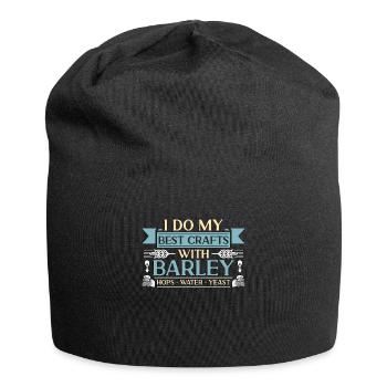 Beer Brewing I Do My Best Crafts Hops Beer Brewer - Jersey Beanie - black - Front