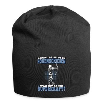 Bogenschießen Sperkraft Bogenschütze Bogenschützen - Jersey-Beanie - Schwarz - Vorne