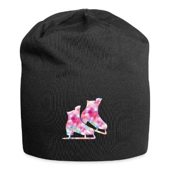Patinage - Bonnet en jersey - noir - Devant