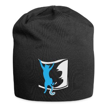 cat in your pocket - Jersey Beanie - black - Front