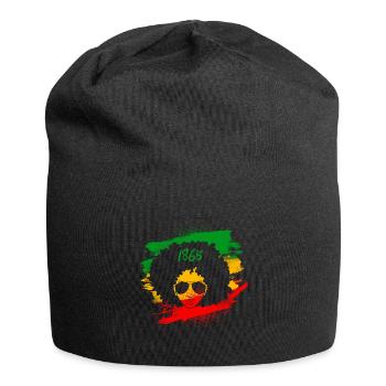 1865 Black History Woman Power African Woman - Jersey Beanie - black - Front