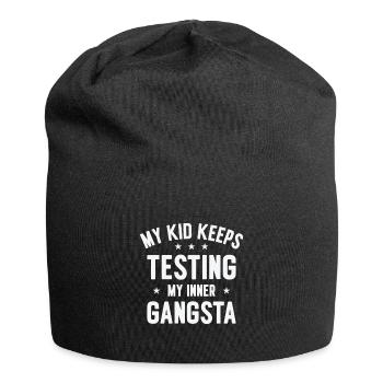 Parenting Children Testing Family Inner Gangster - Jersey Beanie - black - Front