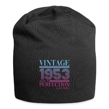Vintage Jahrgang 1953 70. Geburtstag Geschenk Mann - Jersey-Beanie - Schwarz - Vorne