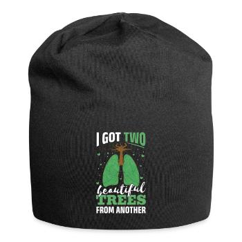 Lung Surgery Donor Lung Transplant - Jersey Beanie - black - Front