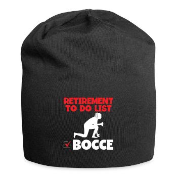 Boccia - Jersey-Beanie - Schwarz - Vorne